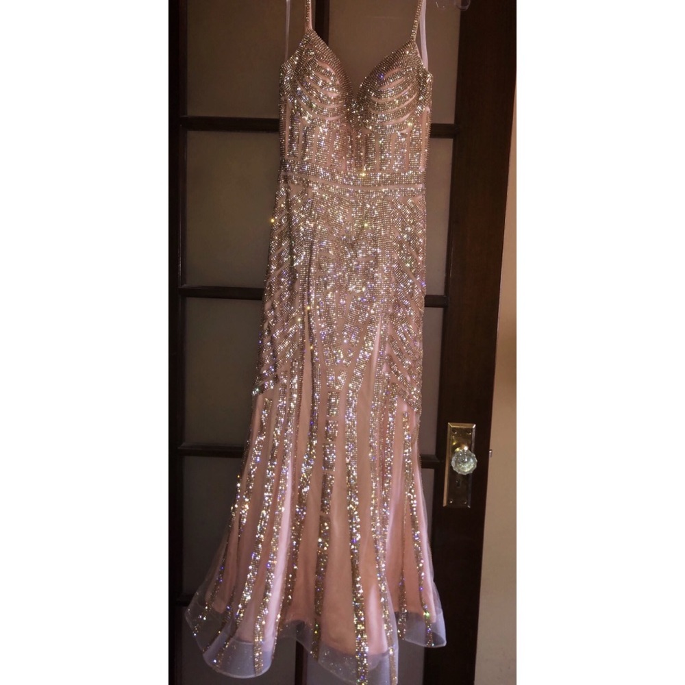 Glow Blush Prom Dress